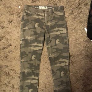 Camo pants